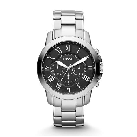 fossil stainless steel 5 atm.